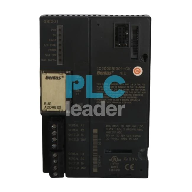 GE Fanuc IC200GBI001 Genius Network Interface Unit GE Fanuc IC200GBI001 Genius Network Interface Unit